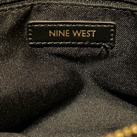 NINE WEST Cyra A-List faux-leather women's crossbody bag  BLACK-See description - Picture 4 of 8